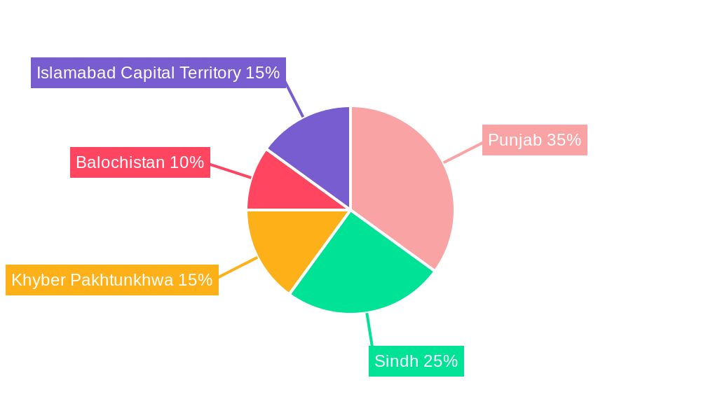 Pakistan Tubular Battery Market Regional Share