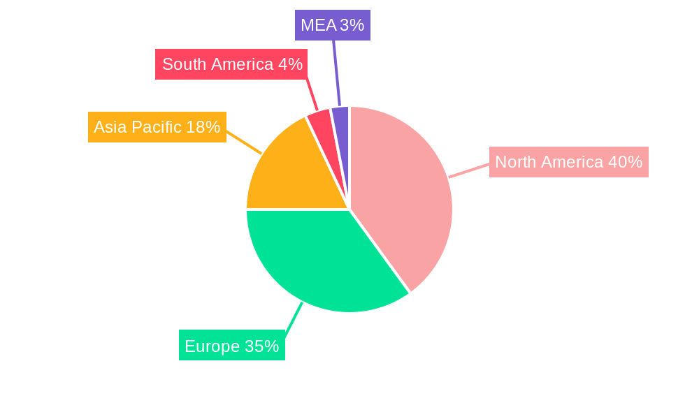 Platinum Nanoparticles Market Regional Share