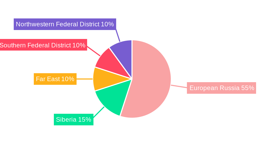 Russia ICT Market Regional Share
