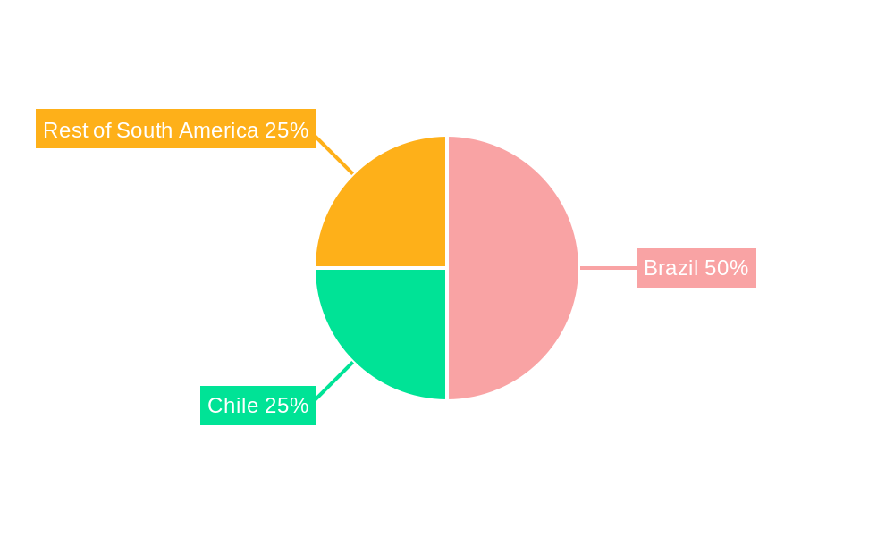 South America Data Center Power Market Regional Share