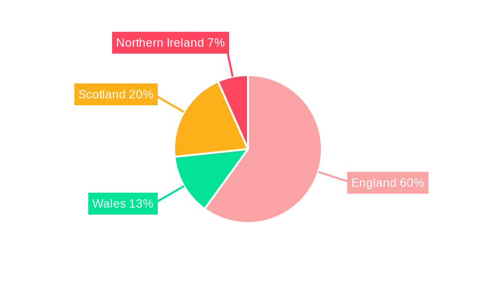 UK Smart Grid Network Industry Regional Share