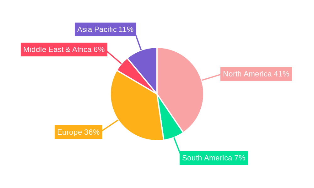 US Dangerous Goods Logistics Market Regional Share