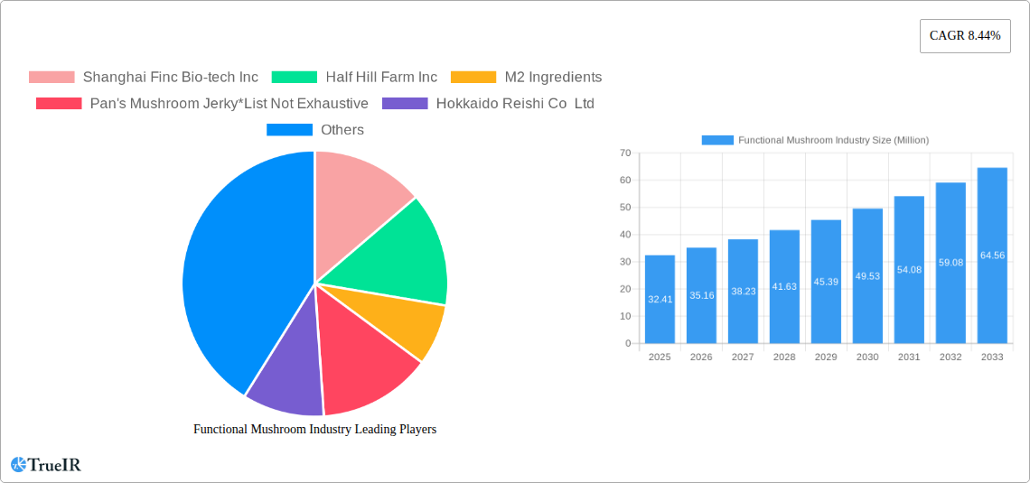 Functional Mushroom Industry Research Report - Market Size, Growth & Forecast