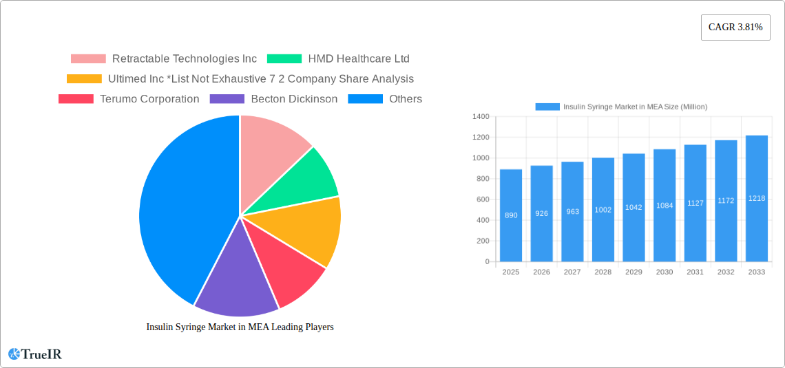 Insulin Syringe Market in MEA Research Report - Market Size, Growth & Forecast