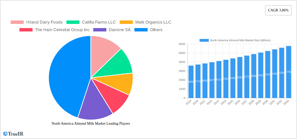 North America Almond Milk Market Research Report - Market Size, Growth & Forecast