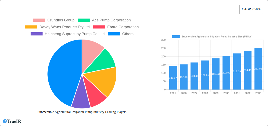 Submersible Agricultural Irrigation Pump Industry Research Report - Market Size, Growth & Forecast