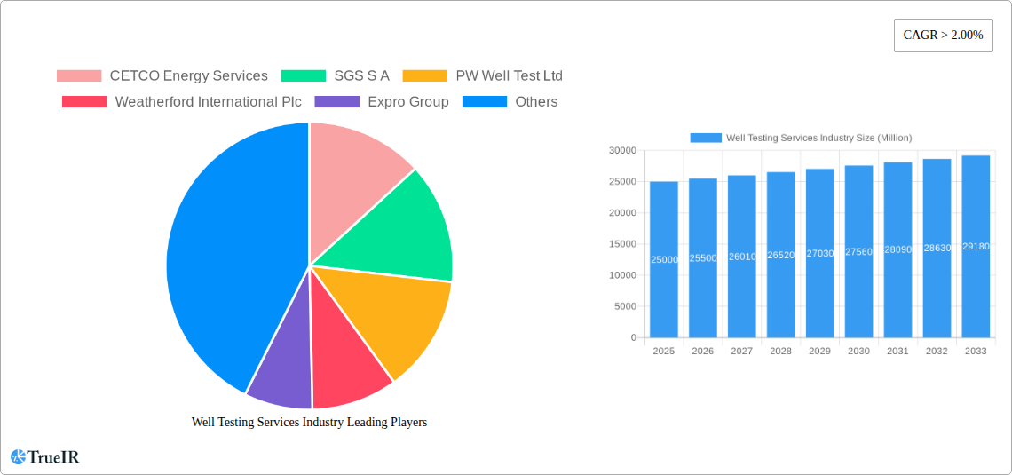 Well Testing Services Industry Research Report - Market Size, Growth & Forecast