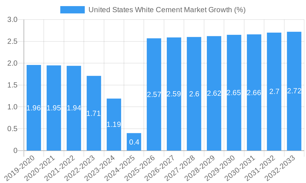 United States White Cement Market Growth