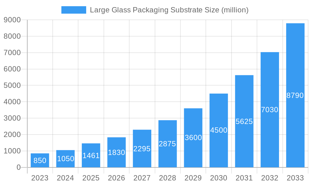 Large Glass Packaging Substrate Market Size and Forecast (2024-2030)