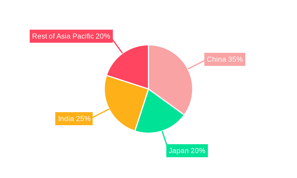 Asia-Pacific Commercial Aircraft Aviation Fuel Market Market Share by Region - Global Geographic Distribution