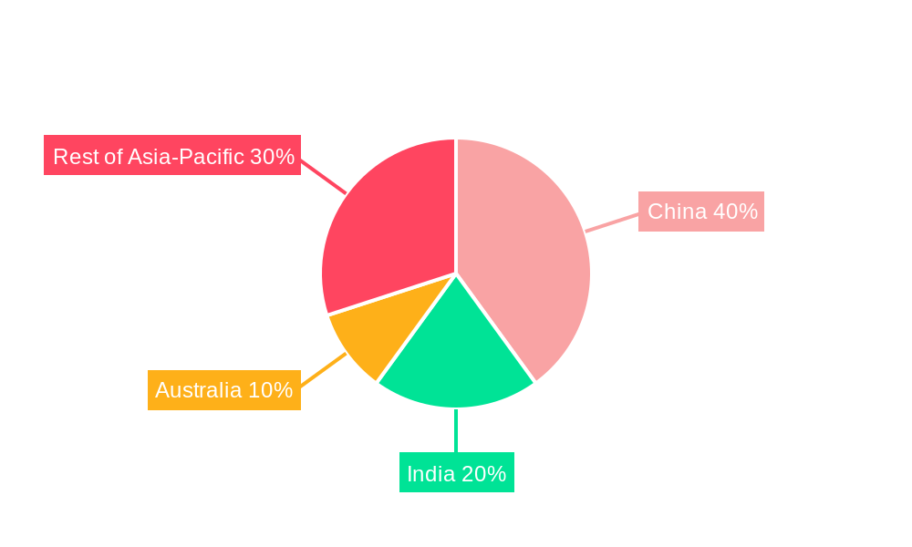 Asia-Pacific Completion Equipment Market Regional Share