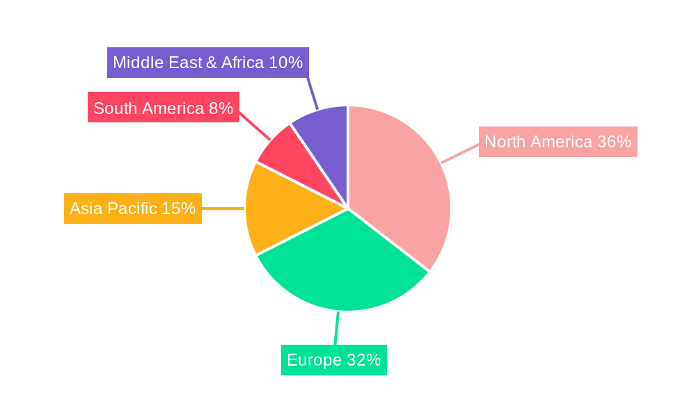 Bratwurst Market Share by Region - Global Geographic Distribution