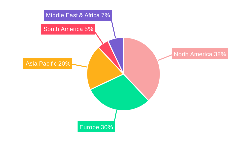 Cell Therapy Biomanufacturing Market Share by Region - Global Geographic Distribution