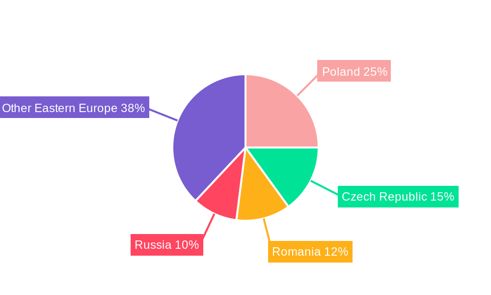 Eastern Europe Construction Market Regional Share