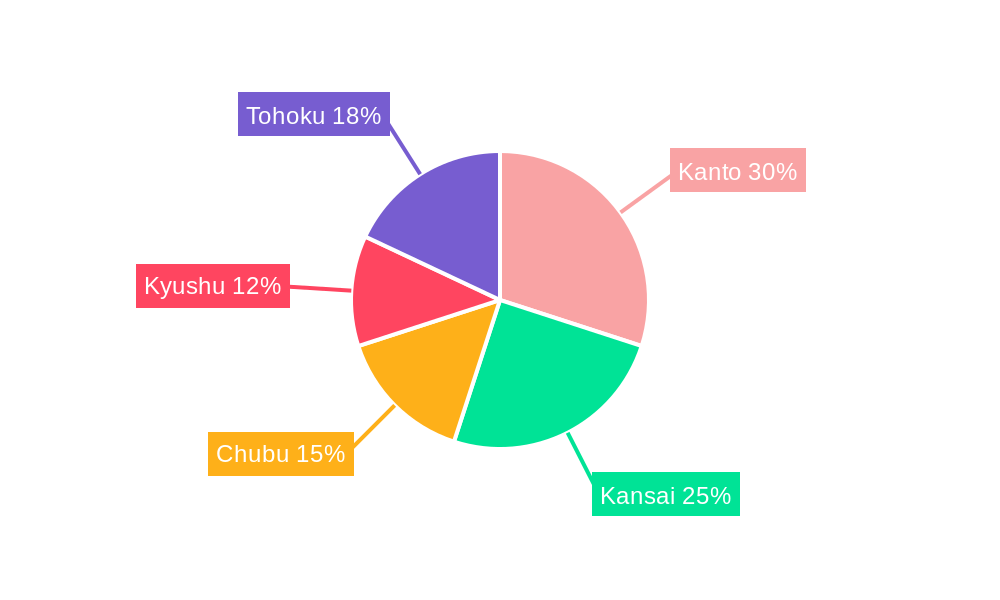 Japan Bariatric Surgery Market Regional Share