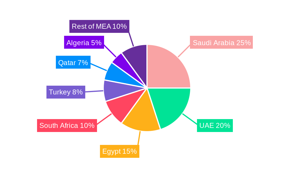 MEA Aviation Market Regional Share