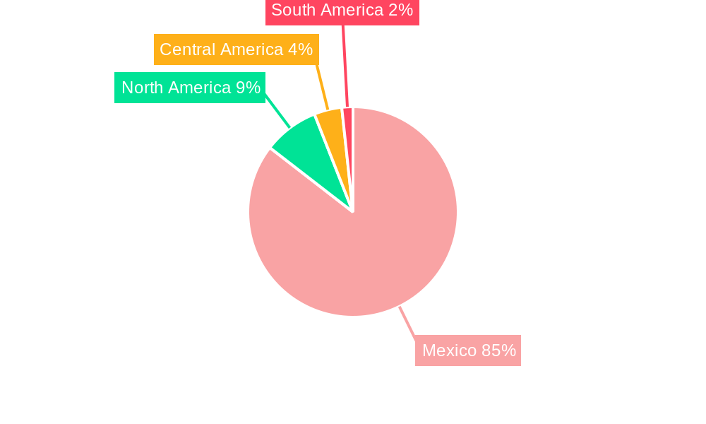 Mexico Solar Energy Industry Regional Share