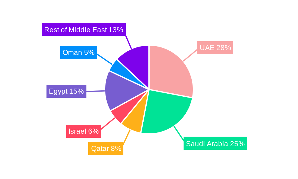 Middle East Renewable Energy Market Regional Share