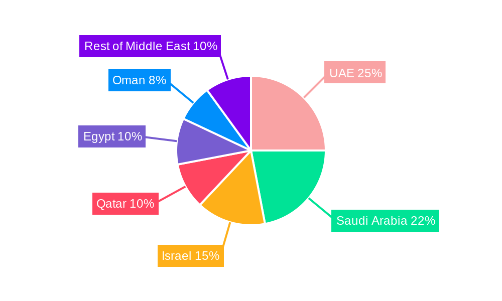 Middle East Satellite Imagery Services Market Regional Share
