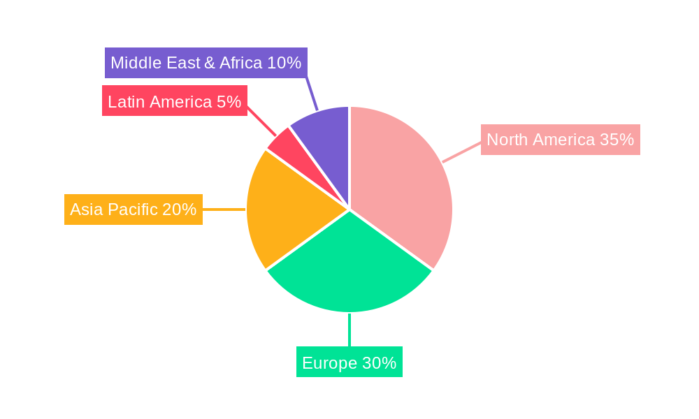 Multichannel Pipetting Robot Market Share by Region - Global Geographic Distribution