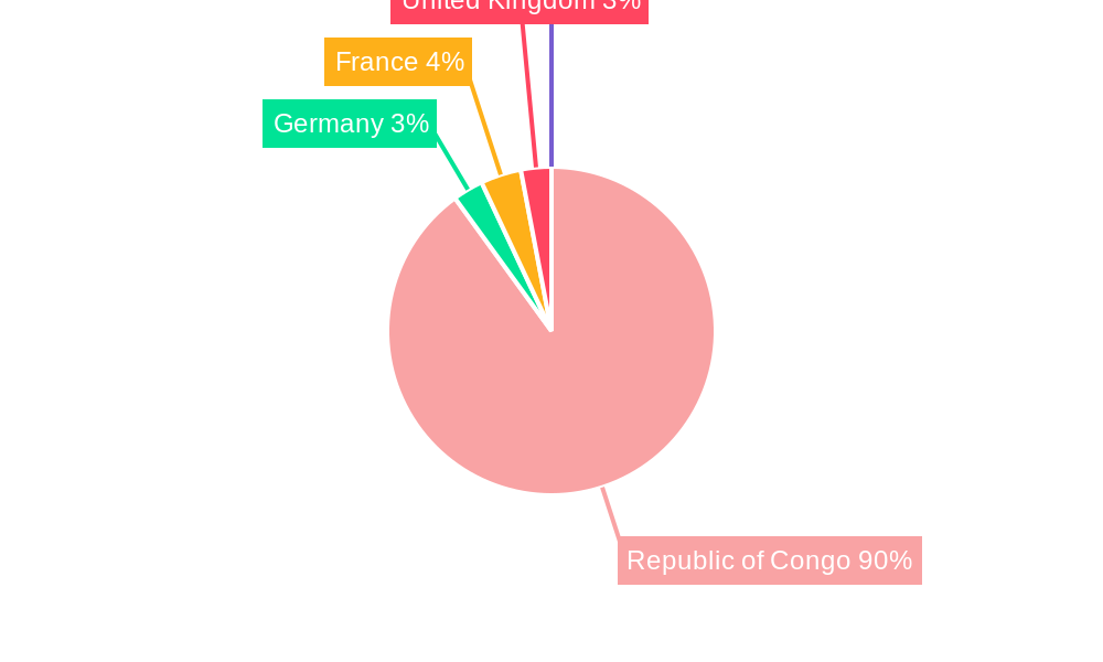 Republic of Congo Oil and Gas Industry Regional Share