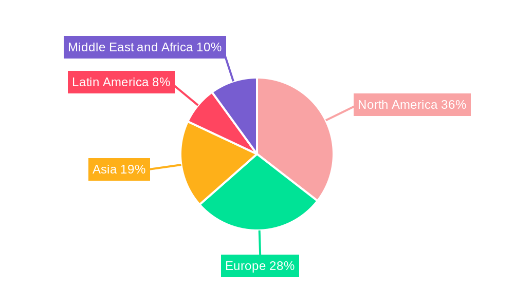 Risk Analytics Industry Regional Share