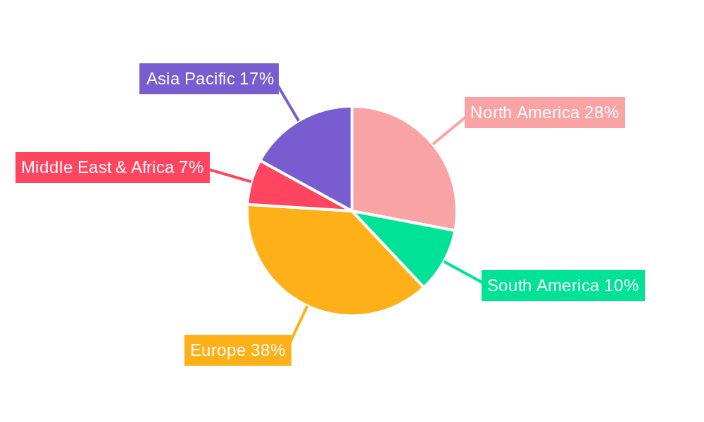 Rose Wine Regional Share