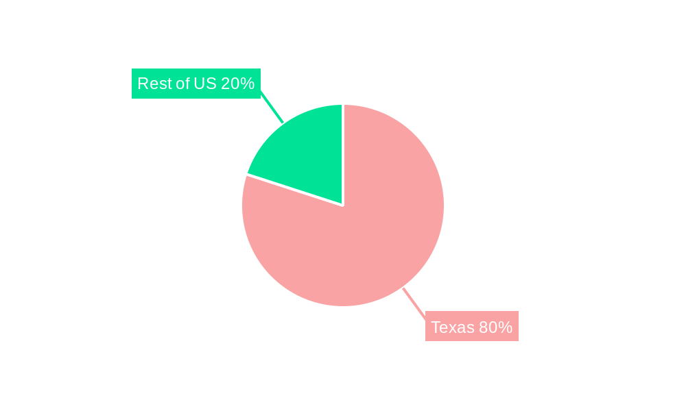 Texas Freight And Logistics Industry Regional Share