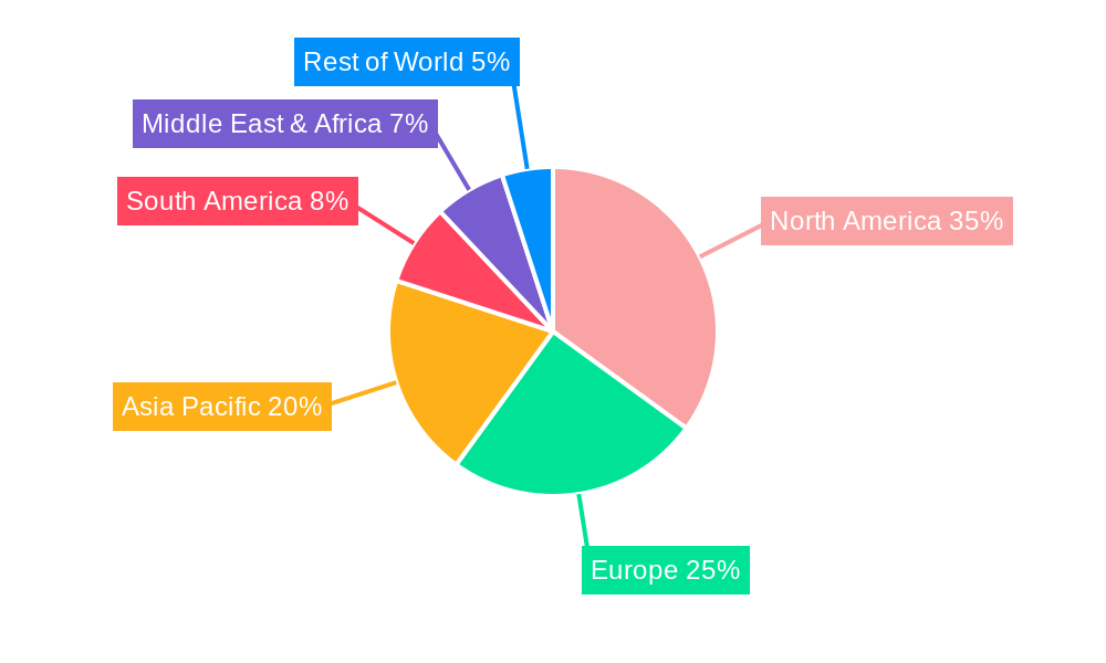 Vent and Duct Cleaners Odor Neutralizer Market Share by Region - Global Geographic Distribution