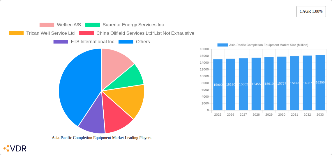 Asia-Pacific Completion Equipment Market Research Report - Market Size, Growth & Forecast