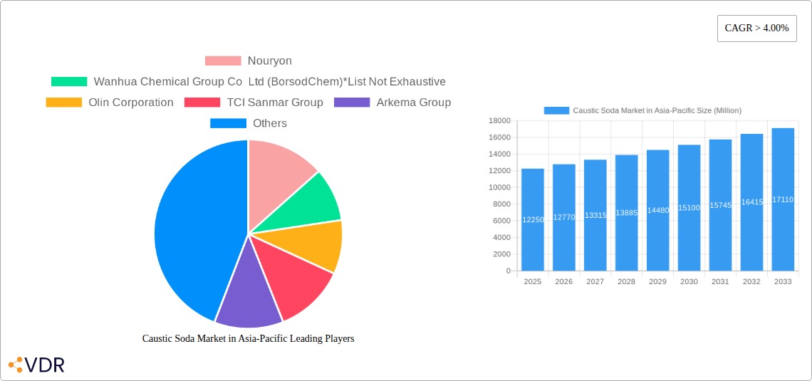 Caustic Soda Market in Asia-Pacific Research Report - Market Size, Growth & Forecast