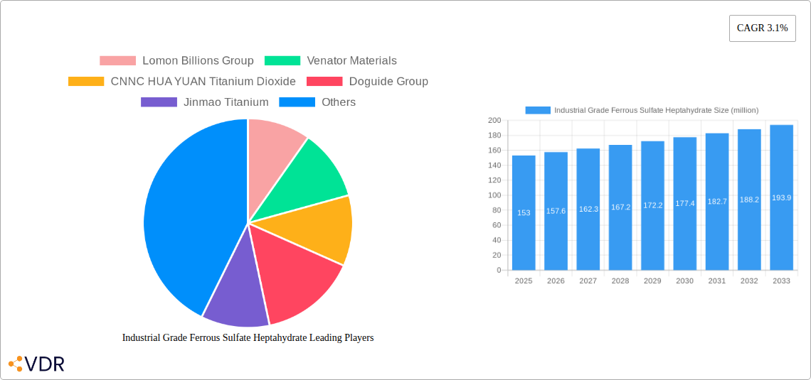 Industrial Grade Ferrous Sulfate Heptahydrate Research Report - Market Size, Growth & Forecast