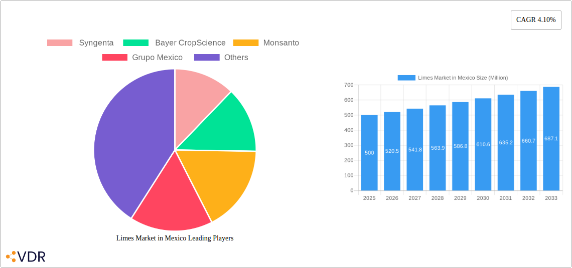 Limes Market in Mexico Research Report - Market Size, Growth & Forecast