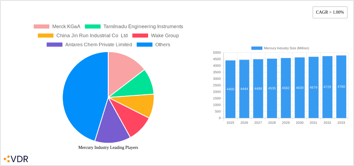 Mercury Industry Research Report - Market Size, Growth & Forecast