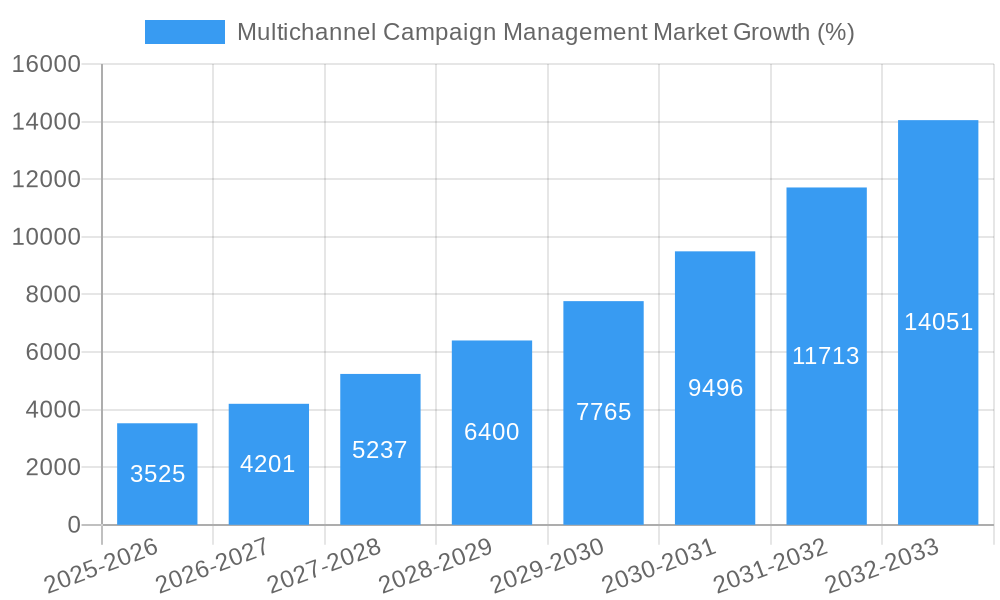Multichannel Campaign Management Market Growth