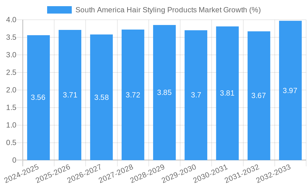 South America Hair Styling Products Market Growth