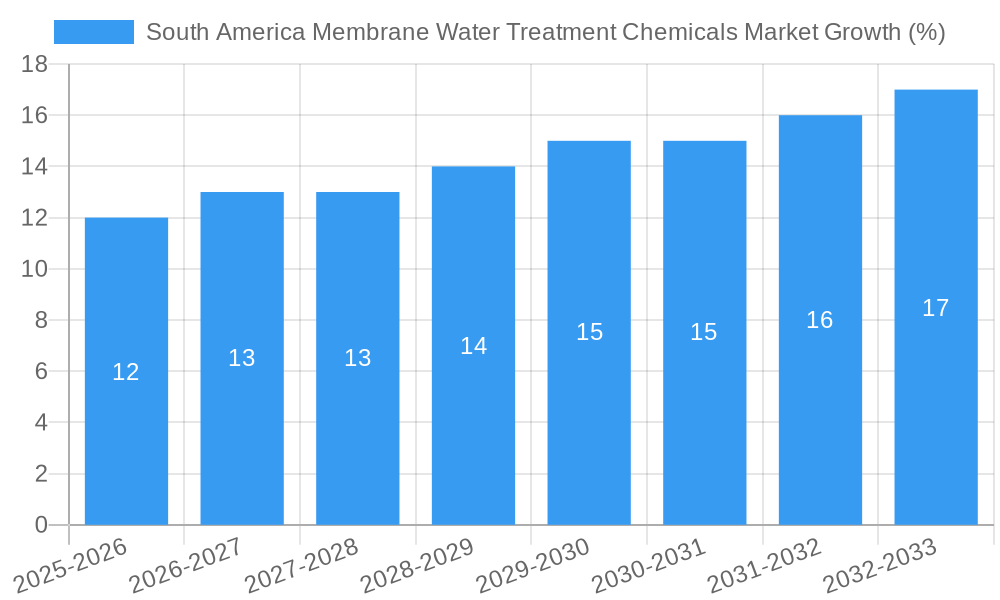 South America Membrane Water Treatment Chemicals Market Growth