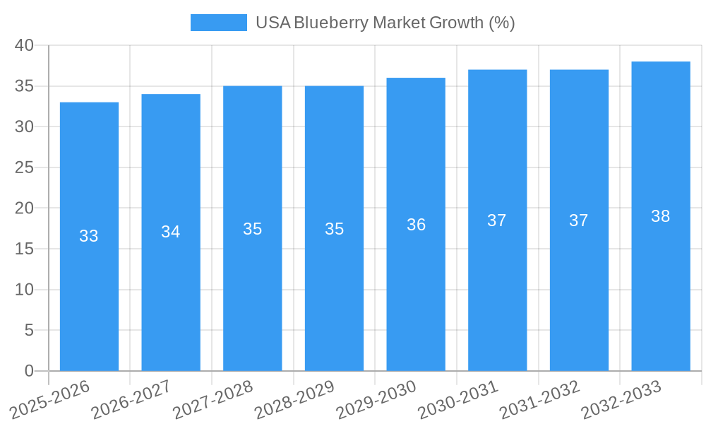 USA Blueberry Market Growth