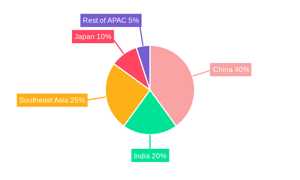 APAC Automotive OEM Coatings Market Regional Share