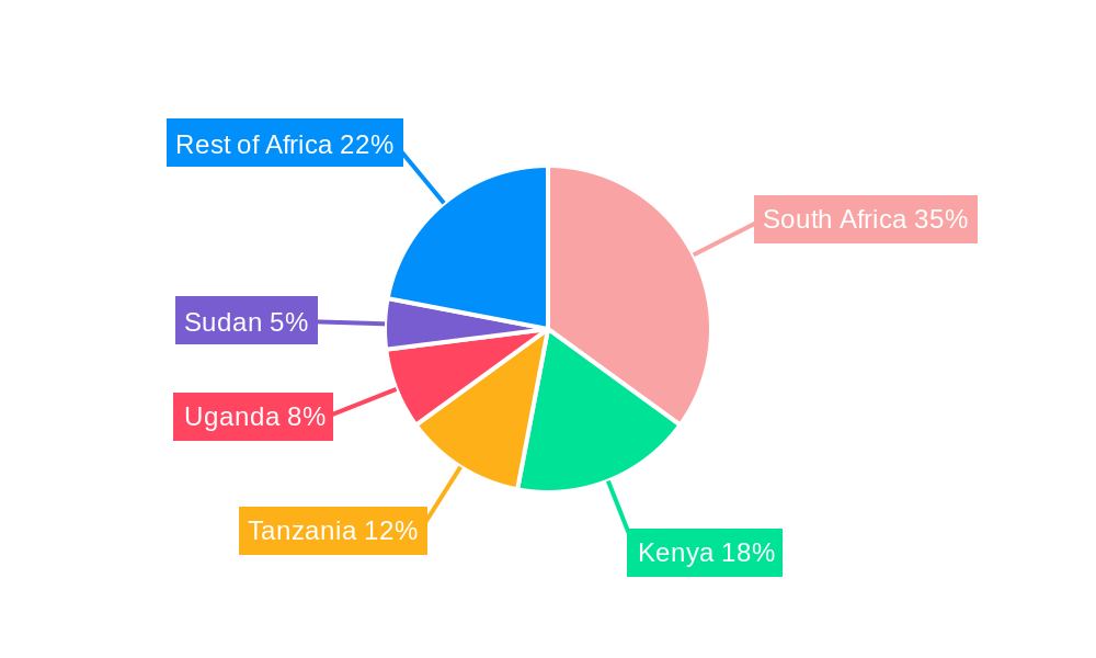 Africa Wellness Tourism Industry Regional Share