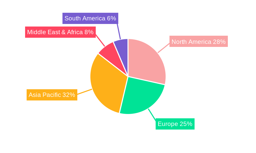 Airport Quick Service Restaurants Market Regional Share