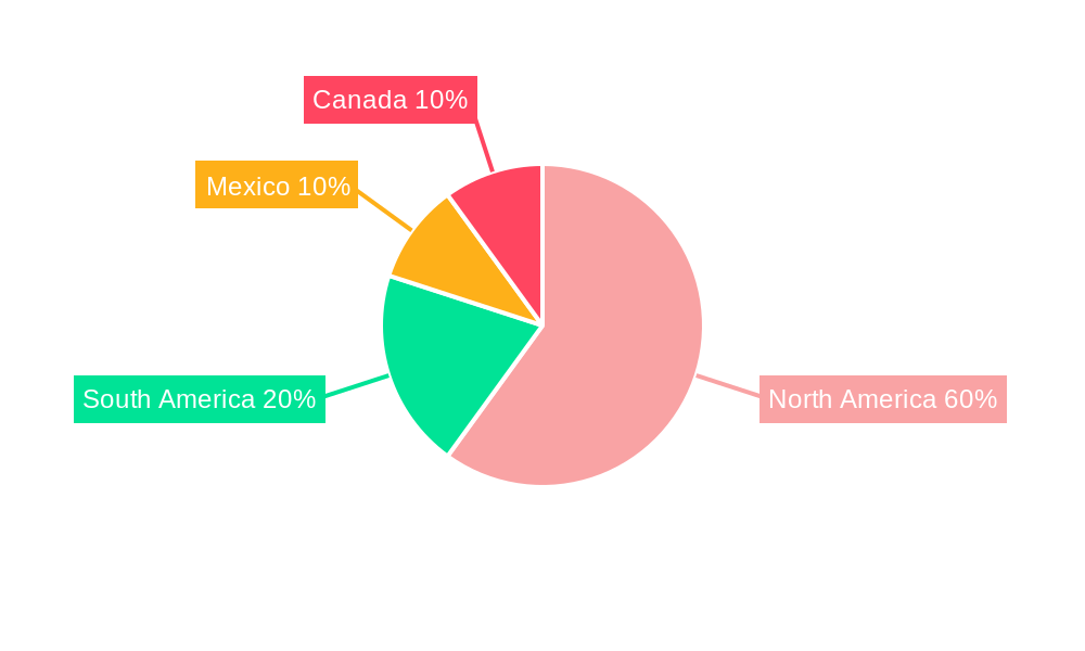 Americas Microcontroller (MCU) Market Regional Share
