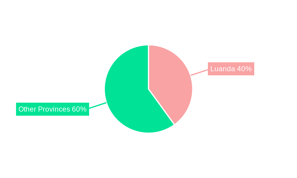 Angola Telecom Market Regional Share