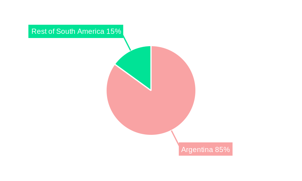 Argentina Oil and Gas Upstream Market Regional Share