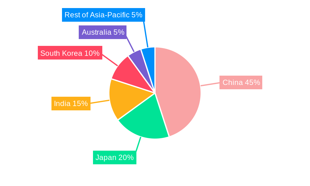 Asia-Pacific Motor Home Market Regional Share