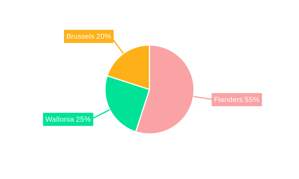 Belgium ICT Market Regional Share