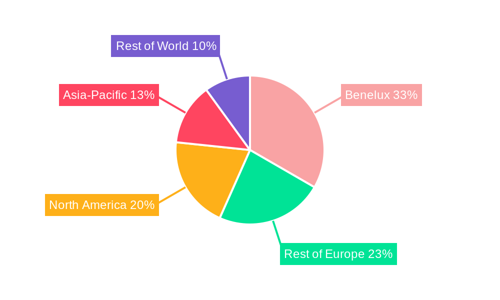 Benelux Cybersecurity Market Regional Share