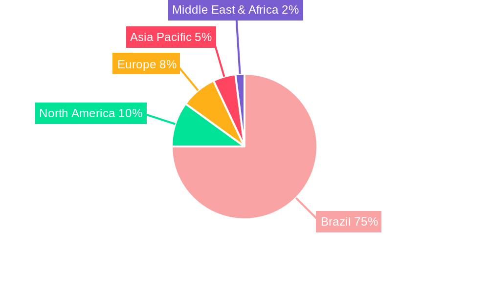 Brazil ROV Market Regional Share
