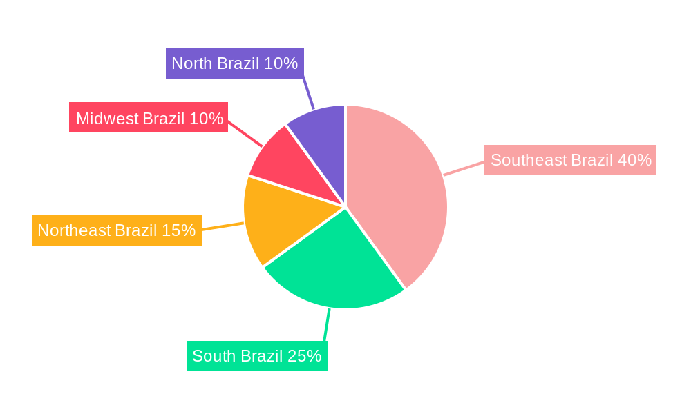 Brazilian Ceramics Market Regional Share