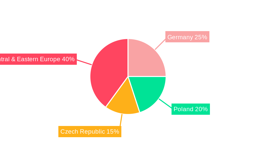 Central and Eastern Europe E-Bicycle Industry Regional Share